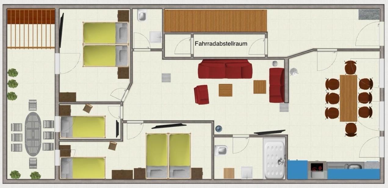 H&H Apartments Im Herzen Der Stadt In Der Lange Strasse Geraeumig Ruhig Mit Kueche Und Esstisch Greifswald Luaran gambar